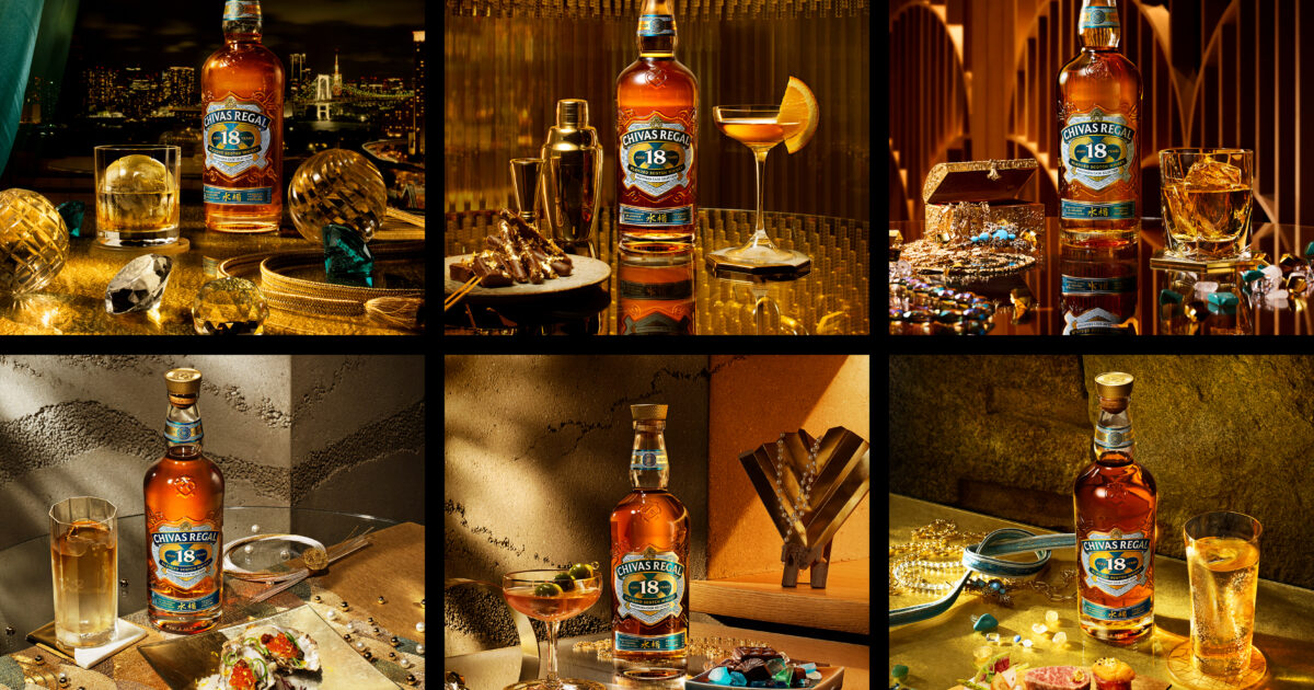 Chivas Regal Aged 18 Years Mizunara Cask | Works | こびとのくつ